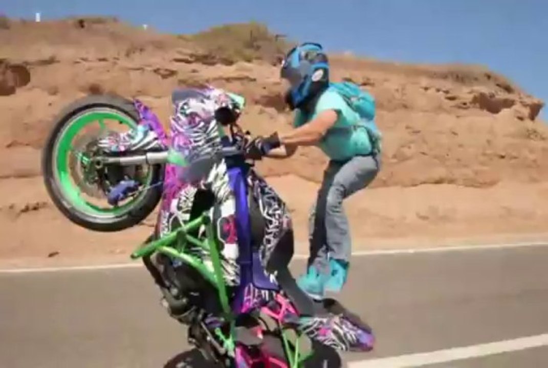 Bike stunt wheelie compilation - Bike Wheeling