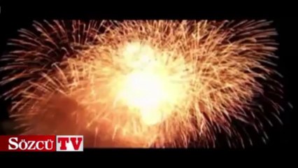 Dünyanın en büyük havai fişeği böyle patladı