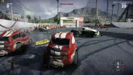 Next Car Game Early Access Pre-Alpha - Derby Stadium 24 Cars Gameplay