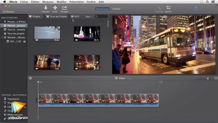 iMovie 10 : Les fondamentaux : trailer | video2brain.com