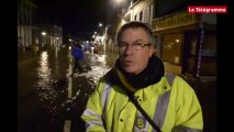 Landerneau. Inondations : jusqu'à 55 cm d'eau en centre-ville