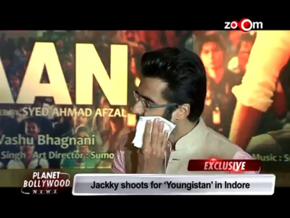 Youngistan  Jackky Bhagnani shoots for the movie in Indore