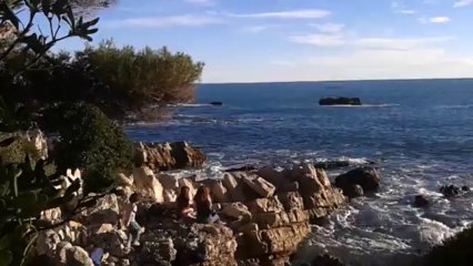 Le chemin des contrebandiers Antibes déc 2013