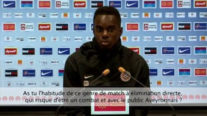 Point presse : Teddy Mézague avant Rodez AF vs MHSC (CdF)