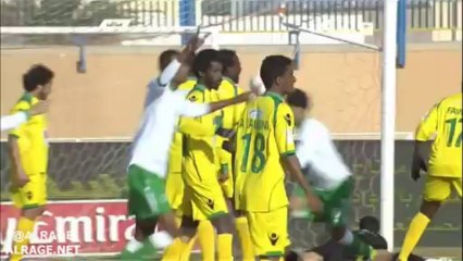الأهلي×العروبة -الهدف الأول للأهلي-محمد ال فتيل-03-01-2014