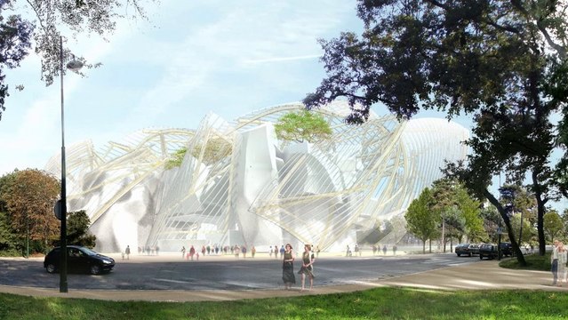 La Fondation Louis Vuitton - Paris - le projet paysager