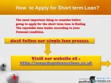 Facts about short term payday loan