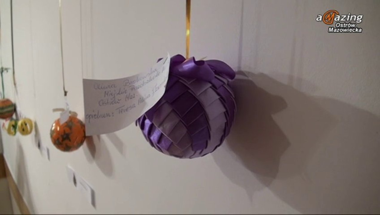 Wystawa świąteczna "Najpiękniejsze ozdoby choinkowe" Ostrów Mazowiecka 2013
