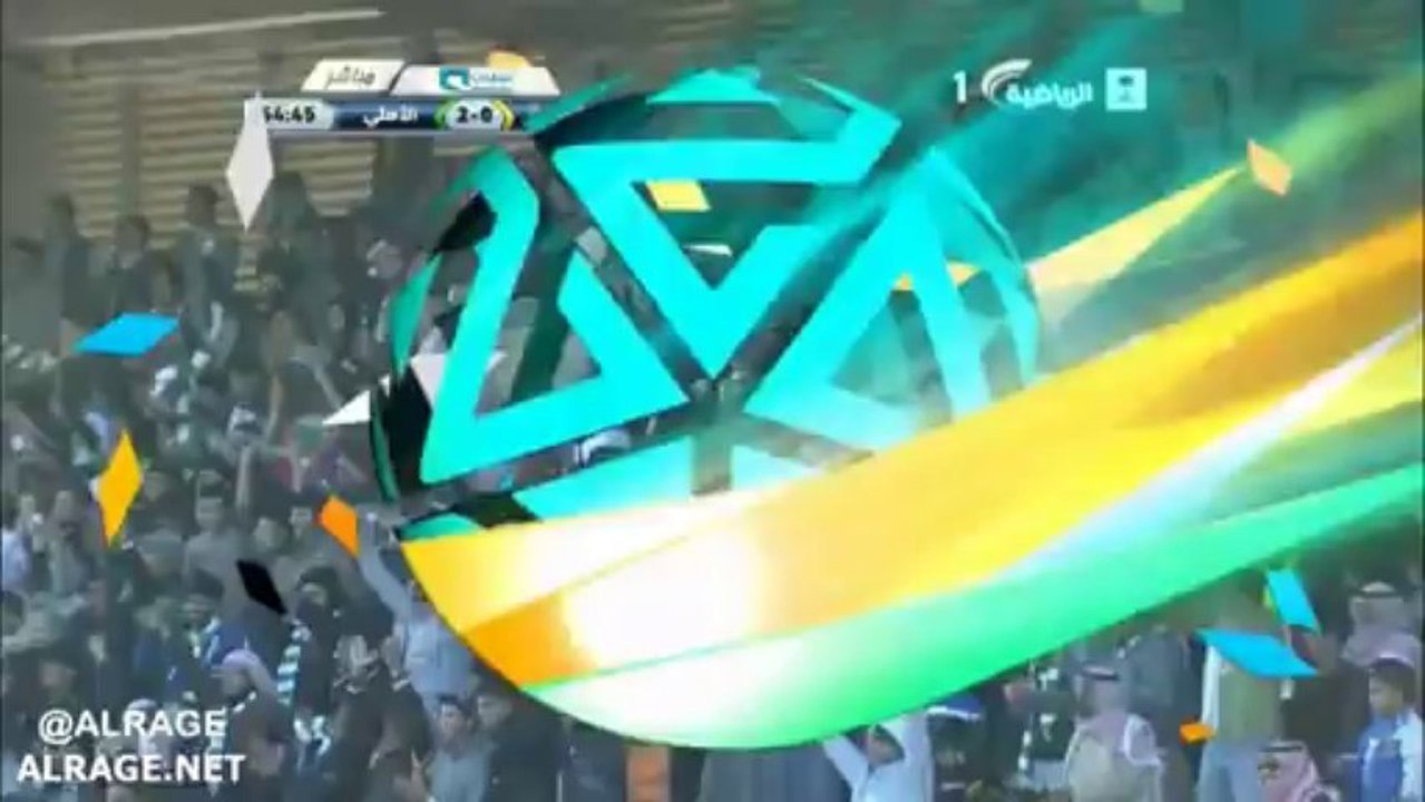 الأهلي×العروبة -الهدف الثاني للأهلي-سوك-03-01-2014