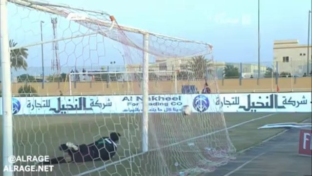 الأهلي×العروبة -الهدف الثالث للأهلي-تيسير الجاسم-03-01-2014