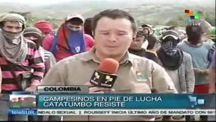Exige Catatumbo "democracia sin represión" y medios para sobrevivir