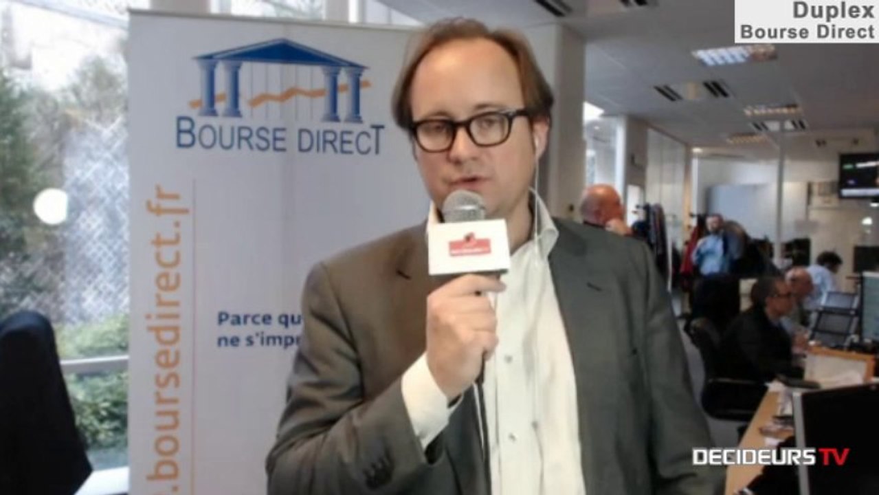 03/01/14 : Les Experts de Bourse Direct dans l'émission "Duplex Bourse" sur Décideurs TV