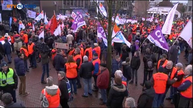 Liveblog: demonstratie tegen sluiting Aldel (gesloten) - RTV Noord
