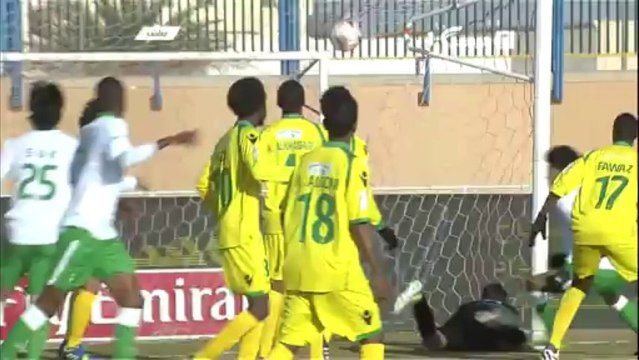 هدف الاهلي الاول من محمد آل فتيل في العروبة - الاهلي 4-0 العروبة - دوري جميل 03/01/2014 HD