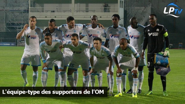 L'équipe-type des supporters de l'OM
