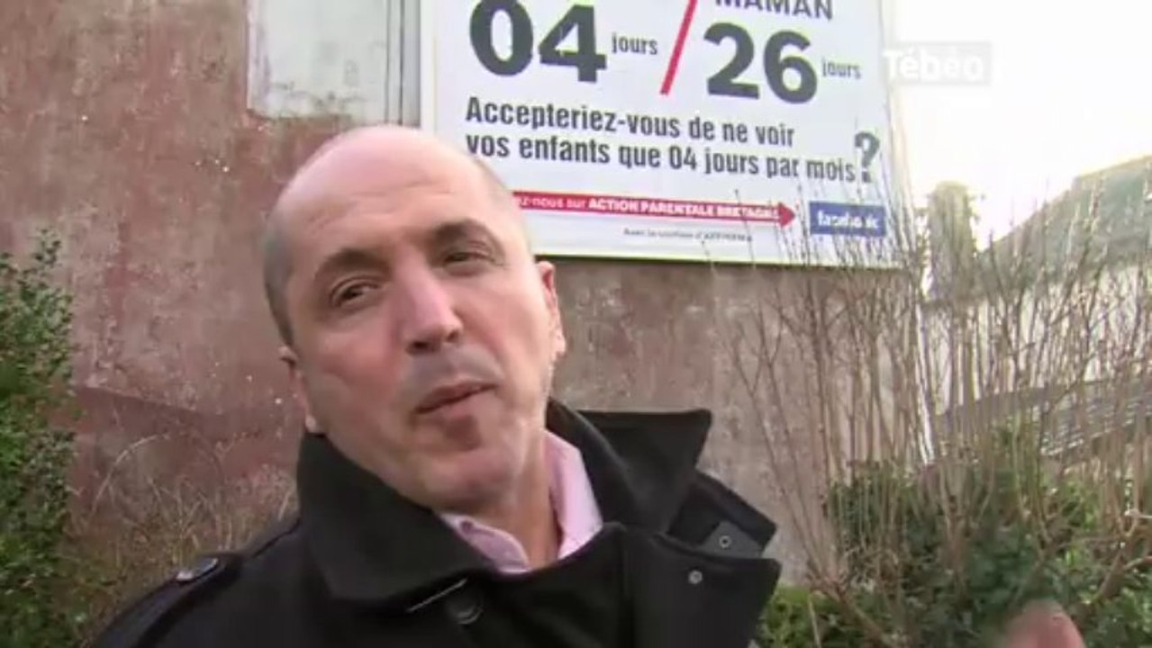 Quimper. Garde d'enfants : un papa affiche sa colère sur les murs en 4 par 3