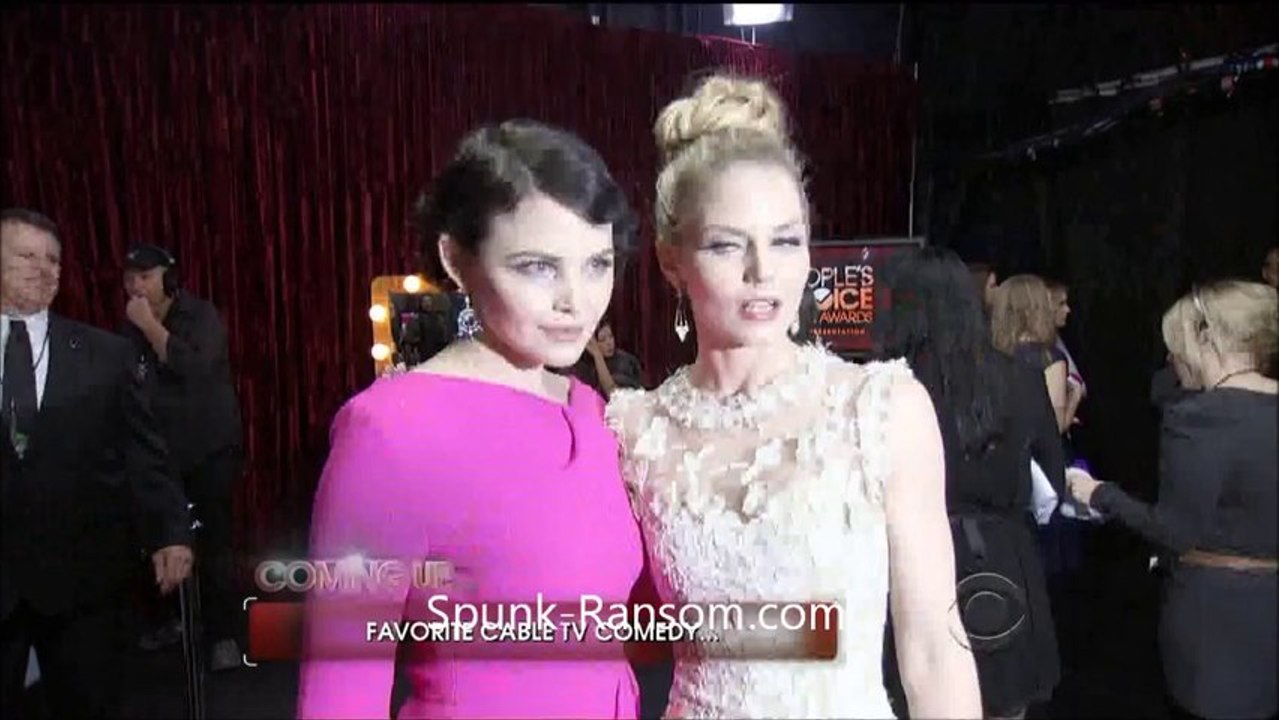 Rob and Ashley posing backstage