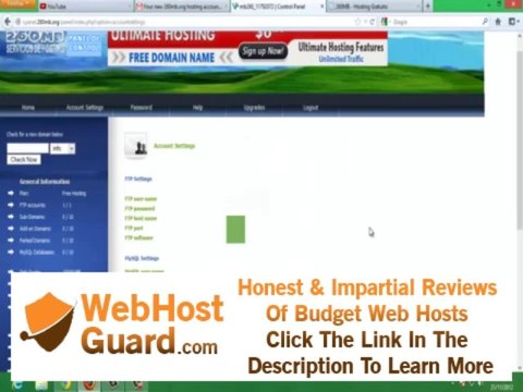 Crear Hosting y Dominio Gratis