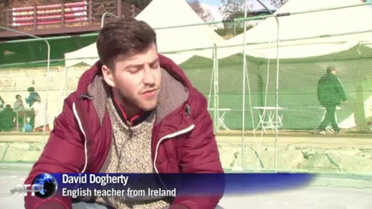 South Korea's ice festival draws thousands