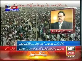 Altaf suggests sindh one for sindhi's , sindh two for others .