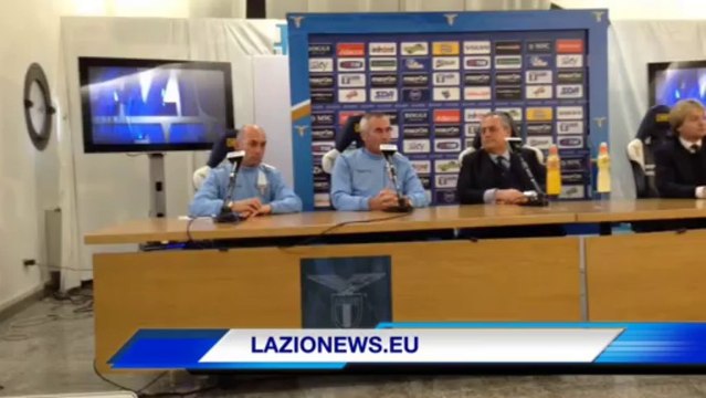 REJA in conferenza stampa alla vigilia di LAZIO-INTER 05.01.2014