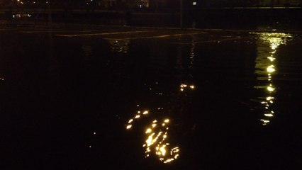 La grande marée fait déborder le Léguer