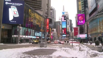 Nevascas afetam o nordeste dos EUA