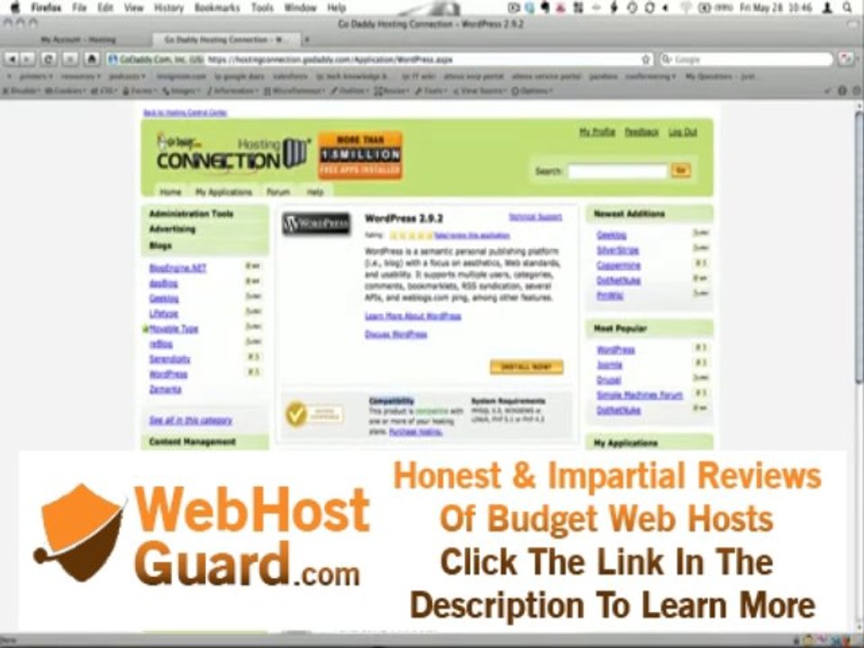 How to Install Wordpress on GoDaddy Hosting
