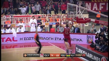 Steal of the night: Matt Lojeski, Olympiacos Piraeus