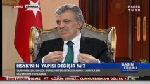 Cumhurbaşkanı Abdullah Gül ; Basın Klübü Programı Erhan Çelik 03.01.2014-Bölüm-2