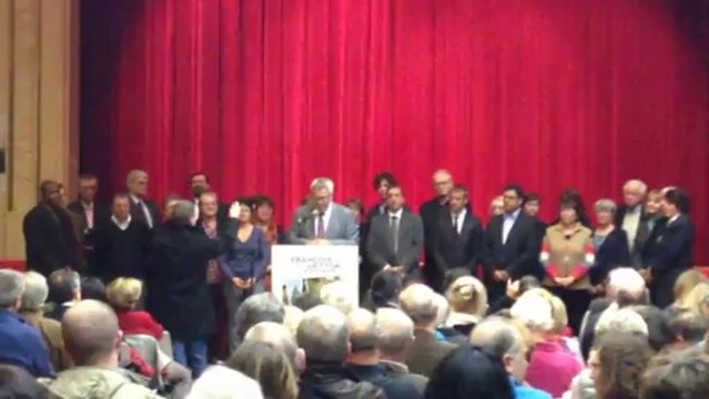 Montmorency, 17 décembre 2013 : François Detton présente sa liste pour les élections municipales