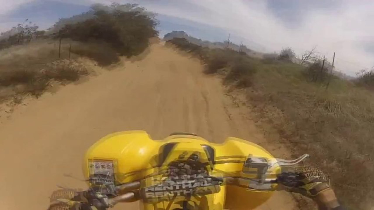 ATV Wipeout Shattered Collarbone