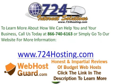 Best Small Business Web Hosting Services Provider - 724 Hosting Delivers! Cloud, Dedicated Servers,