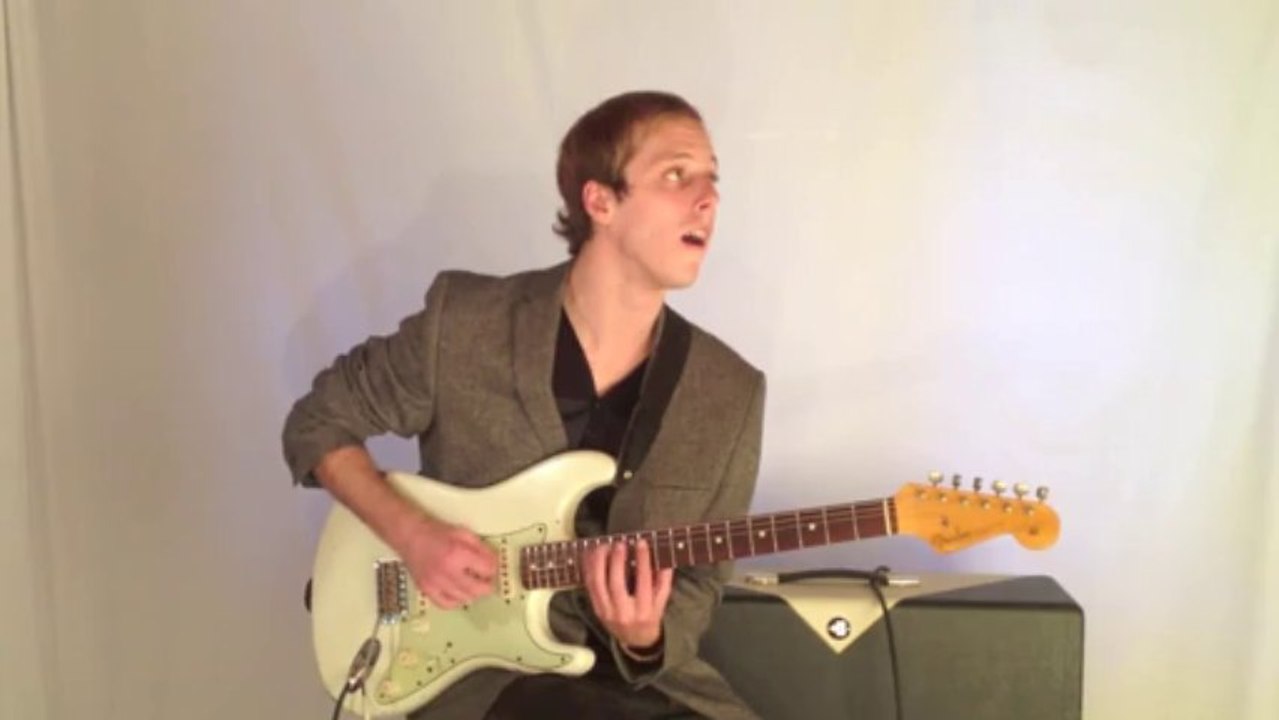 Country Guitar Lesson - Fast Country Guitar Lick in A7 with Alternate Picking