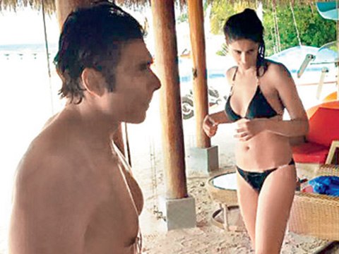 Nargis Fakhri And Uday Chopras Leaked Holiday Picture