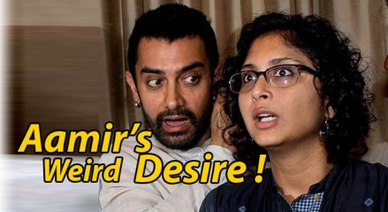 After Dhoom 3, Aamir Khan has a weird Desire Now !