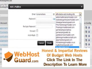How to create a new email account - OzeVision Web Hosting Tutorial