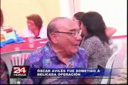 Con éxito fue operado del corazón don Óscar Avilés