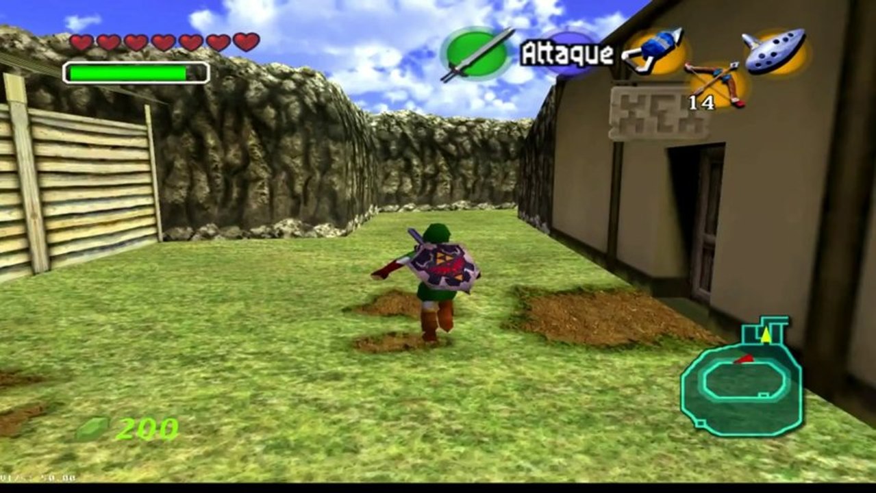 Project64 1.7.0.50 "Zelda : Ocarina Of Time" Texture HD Part.7