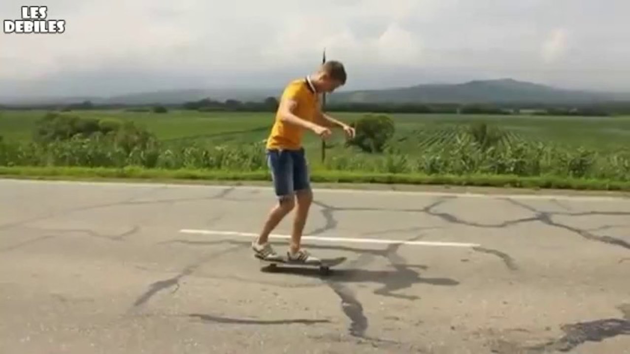 Backflip sur un skate