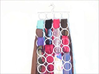 How to Store Ties and Scarves More Easily