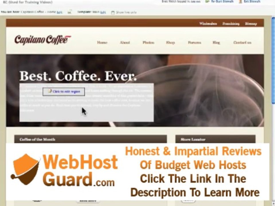 Online Business Hosting Introduction Video