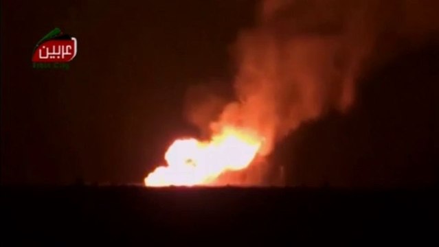 Rebels attack gas pipelines in Syria