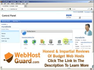 How to Restore MSSQL Database using Windows Hosting Contol Panel
