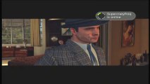 L.A. Noire - Jack kicks the glass doors open & finds a 12-year-old girl in Benson's bed