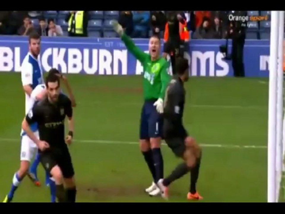 Blackburn Rovers - Manchester City 1:1 All Goals (04.01.2014)