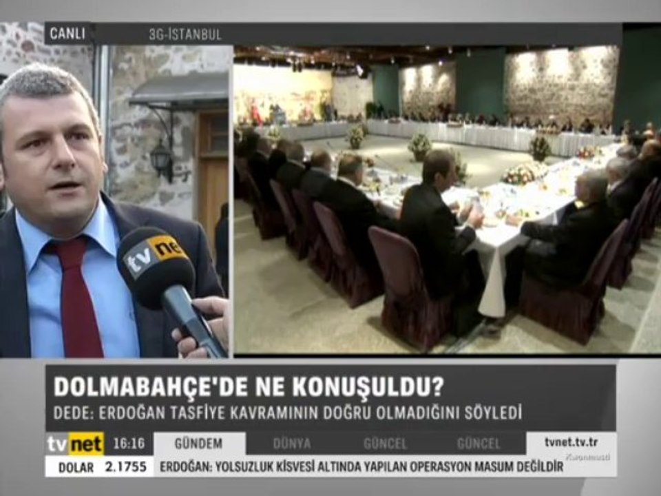 Ersoy Dede Dolmabahçe Toplantısı 04.01.2014