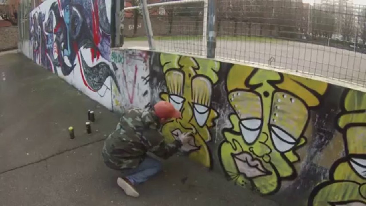 TAG et GRAFF Realisé par LELAMAH de BRUXELLES à VITRY SUR SEINE JANVIER 2014