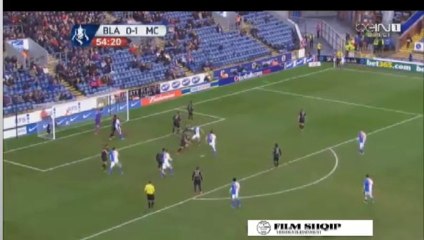 Blackburn 1-1 Manchester City - ALL GOALS  04.01.2014)