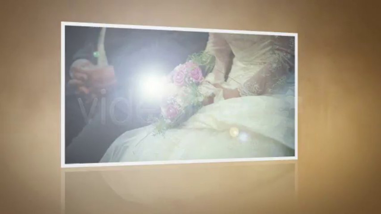 Wedding gold words - After Effects Template